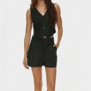 DISSH High Waist Black Women's Shorts new
